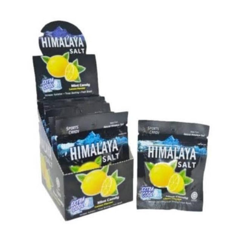 

SPORT CANDY HIMALAYA SALT/PERMEN MINT RASA LEMON 1 KOTAK ISI 12PCS