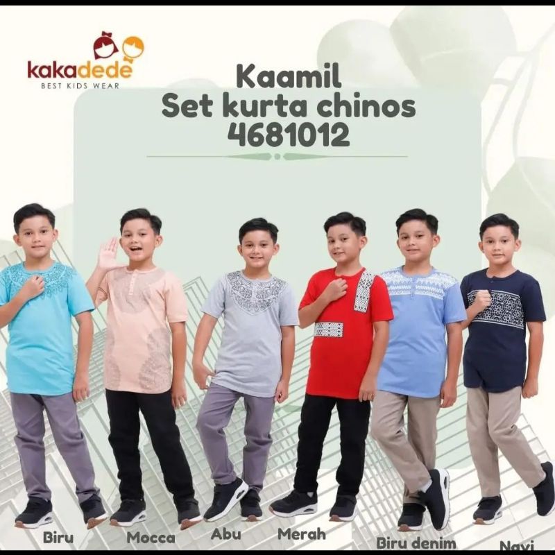 SET KURTA KAOS KAKADEDE