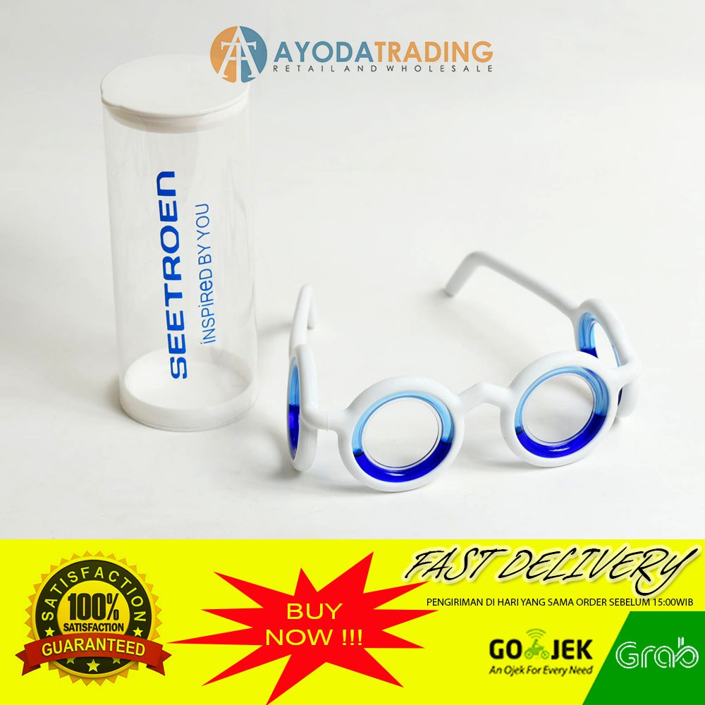 Seetroen Kacamata Anti Mabuk Anti Dizzy Eye Glass