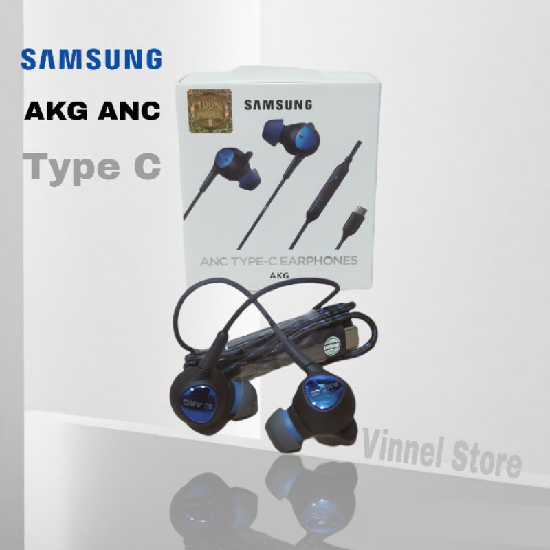 Headset SAMSUNG AKG ANC type C original SAMSUNG NOTE 10 A80  S11 plus  S20 plus ultra  S21 ultra s22 5G ultra Tipe C