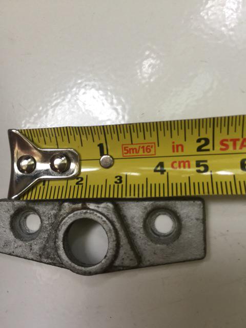 Rambuncis Kanan - Kiri White 009 / Handle Jendela Aluminium Weldom