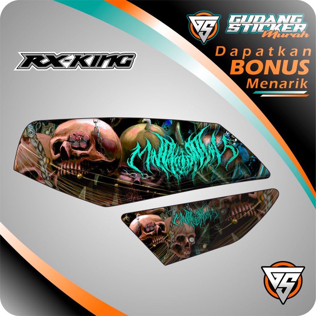 STRIPING RX KING NEW VARIASI AKSESORIS SEPEDA MOTOR