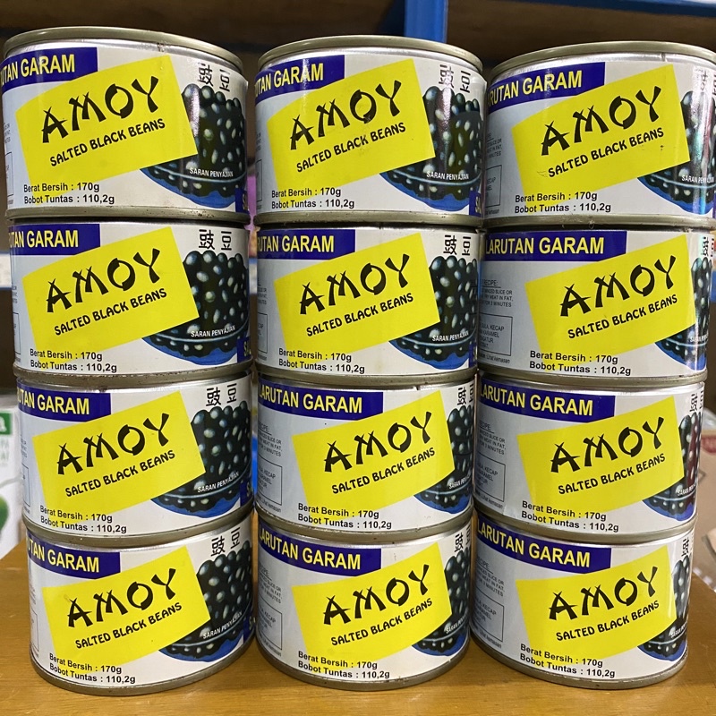 

(170gr) Amoy/ Kacang Amoy/ Kacang Hitam Amoy/ Amoy Salted Black Beans