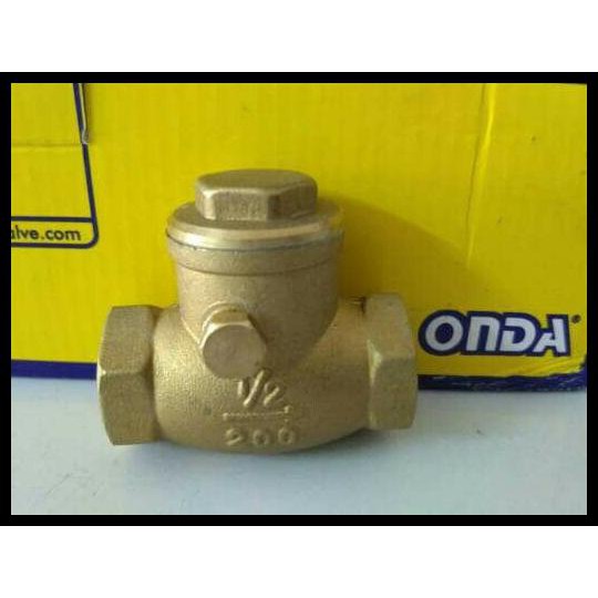 MURAH MERIAH CHECK VALVE / KLEP TABOK UK 1/2" ONDA