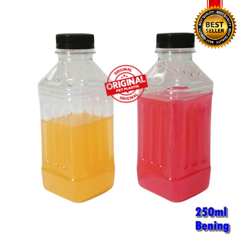 Botol Taro / Chimory 250ml Botol Plastik Pet Bening Transparan Botol Minyak Goreng