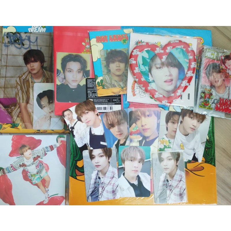 NCT DREAM HAECHAN PHOTOCARD HOT SAUCE BINDER KEYRING HOLO MUMO YIZHIYU JEWEL DREAM CAFE