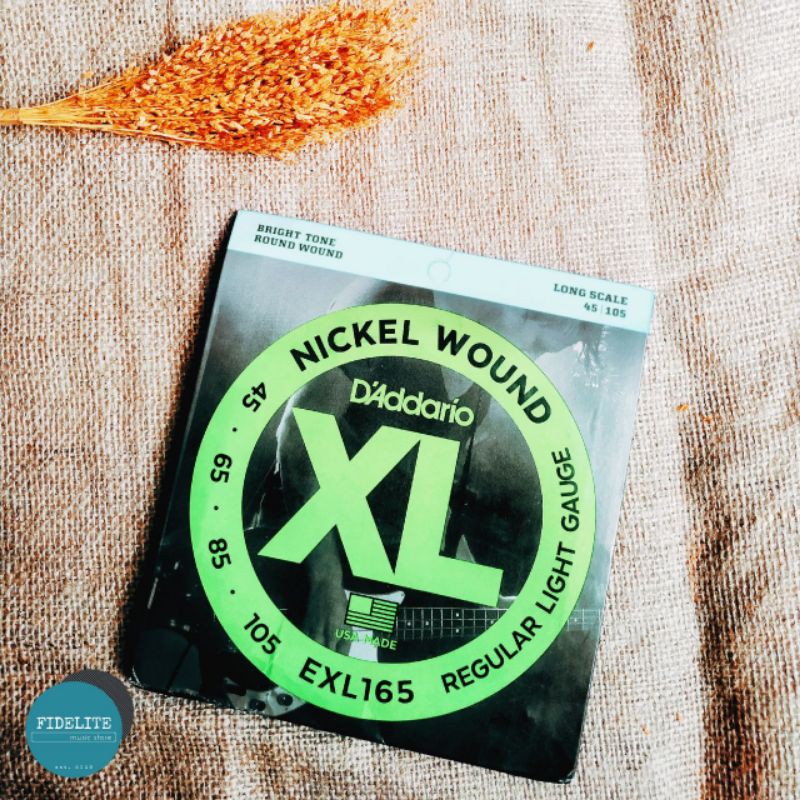 COD Senar Bass Elektrik D'Addario 4 Strings Full Set Original EXL165 EXL170 TERMURAH