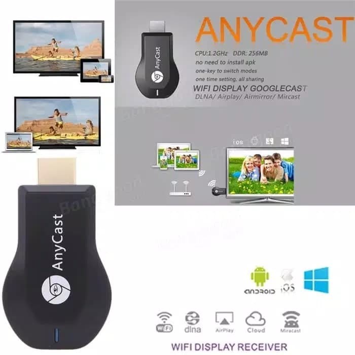 New - Konektor Hdmi Hp Ke Tv Koneksi Wifi Dongle
