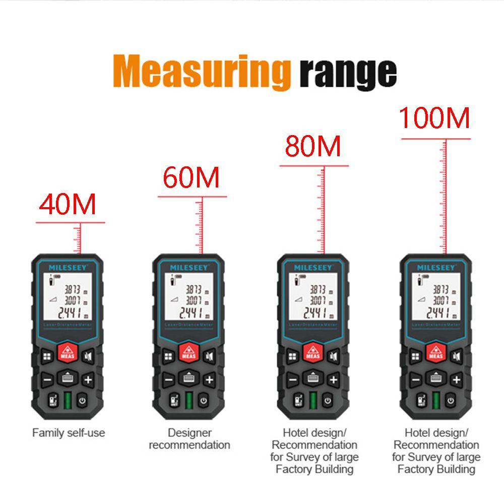 Penggaris Pengukur Jarak SOLIGHTER Pengukur Diastimeter Digital Presisi Tinggi