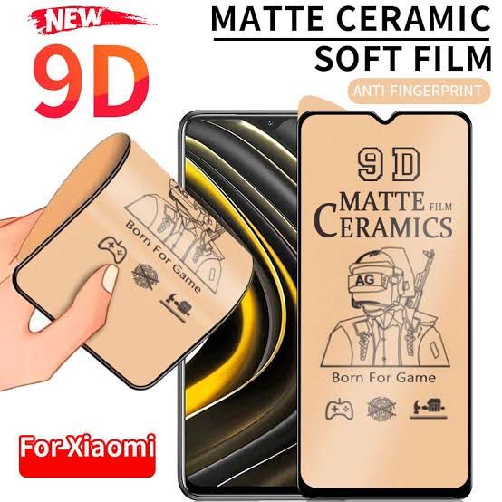 Tempered glass  9D matte ceramic  Bahan anti minyak Non paking dan non garansi Only black Infinix Zero 8 Hot 9 play Hot 10 play Hot 10 Hot 10S Note 7 lite Hot 8 Hot 9 Smart 4 Smart 5 Note 10 pro Note 8