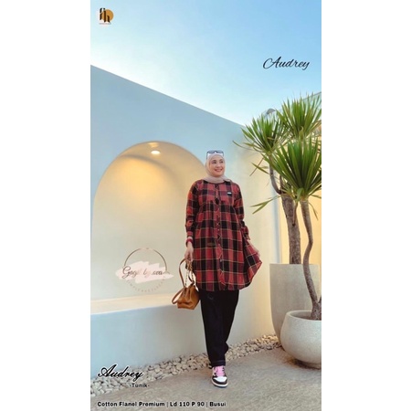Audrey Tunik Cotton FLanel Premium LD 110 P90 Busui