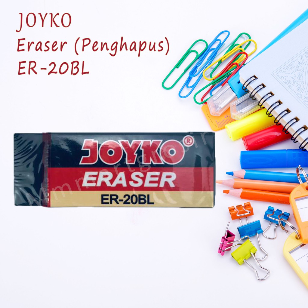 Joyko / Eraser ER-20BL / Penghapus / Hitam