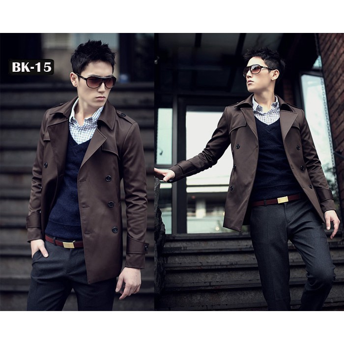 Jaket Blazer Jas  Pria  Korea Panjang