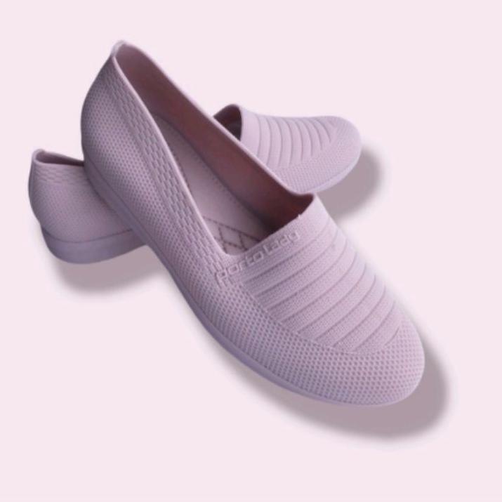 Special Price.. Porto Lady KSM | Sepatu Jelly Slip On Karet Terbaru Elastis & lentur