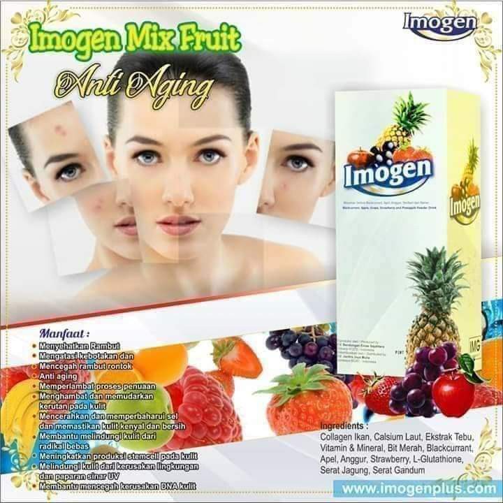 

Imogen Mixfruit(1 box isi 15 saset)