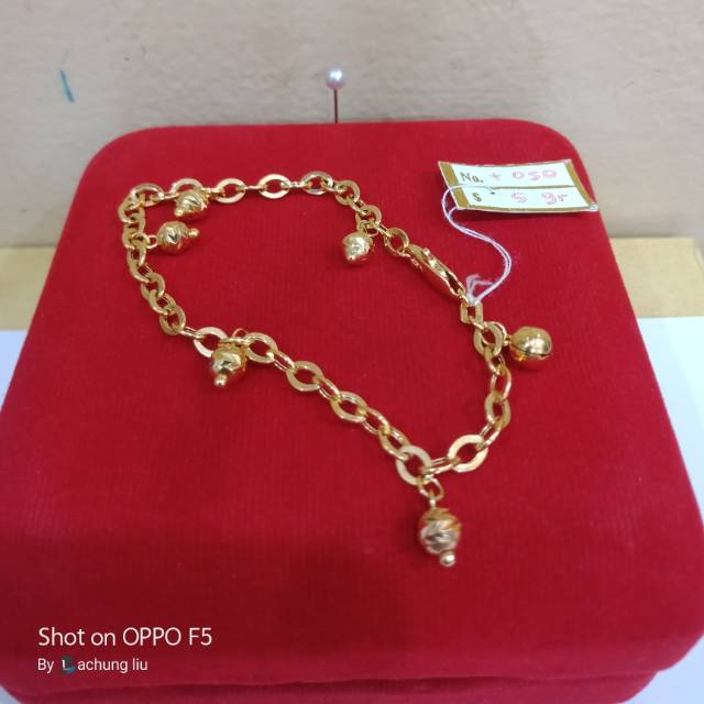 Gelang emas nori kadar 700