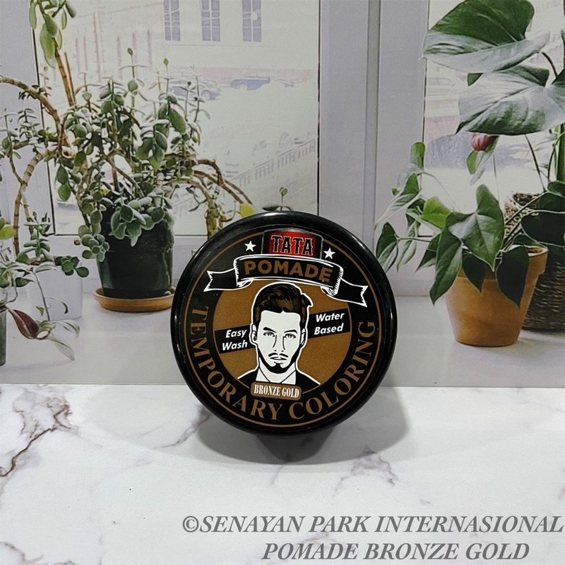 Tata Pomade temporary hair coloring easy wash/water based 75gr