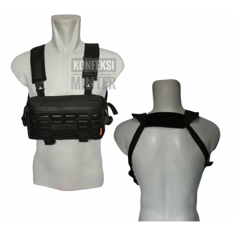 PROMO TAS DADA / CHESH BAG TACTICAL, tas dada army, komando Blackhawk tni polri, pria tactical water