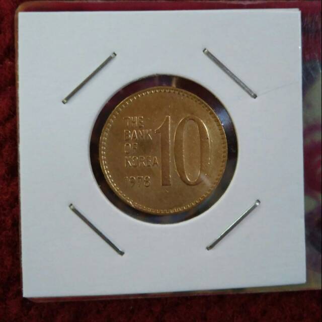 Koin 10 won korea 1978
