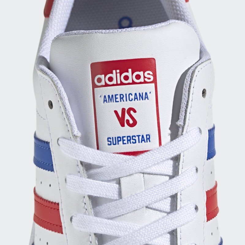 superstar white blue red