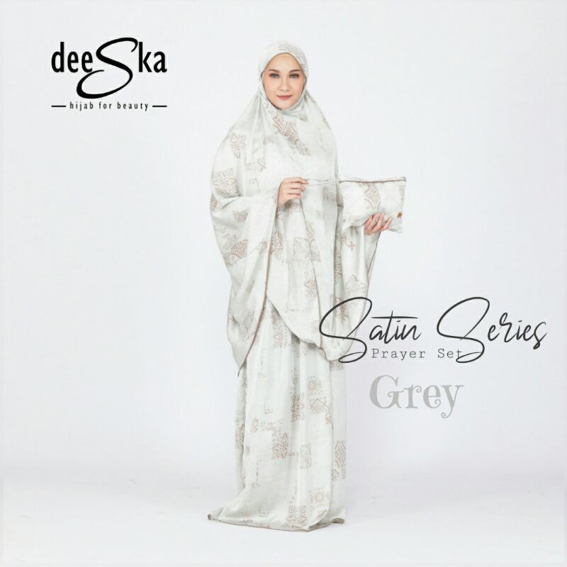 mukena deeska satin series