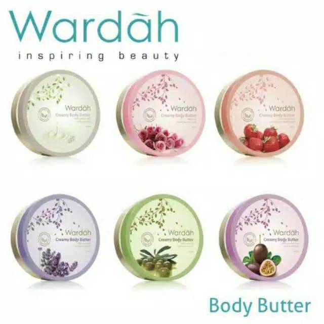 Wardah body butter 50&amp;100ml