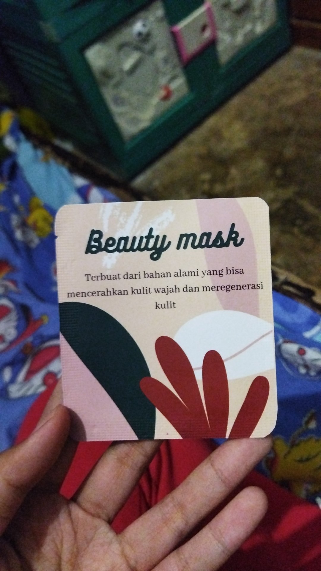 Sachet Kemasan Masker Non Zipper 8x9 Cm