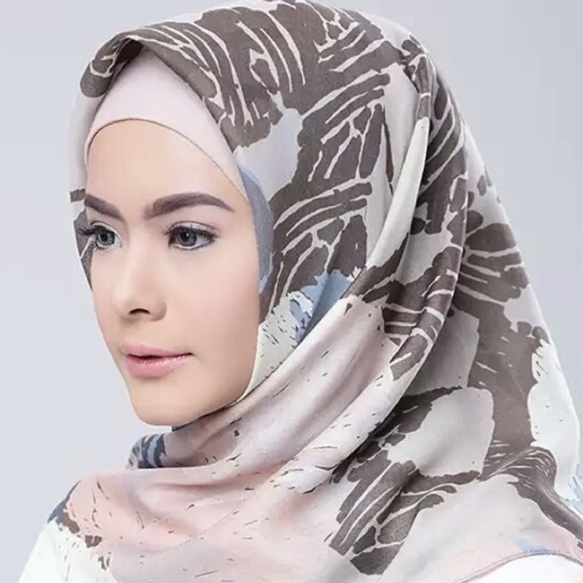 Sadu scarf brown pink kamiidea