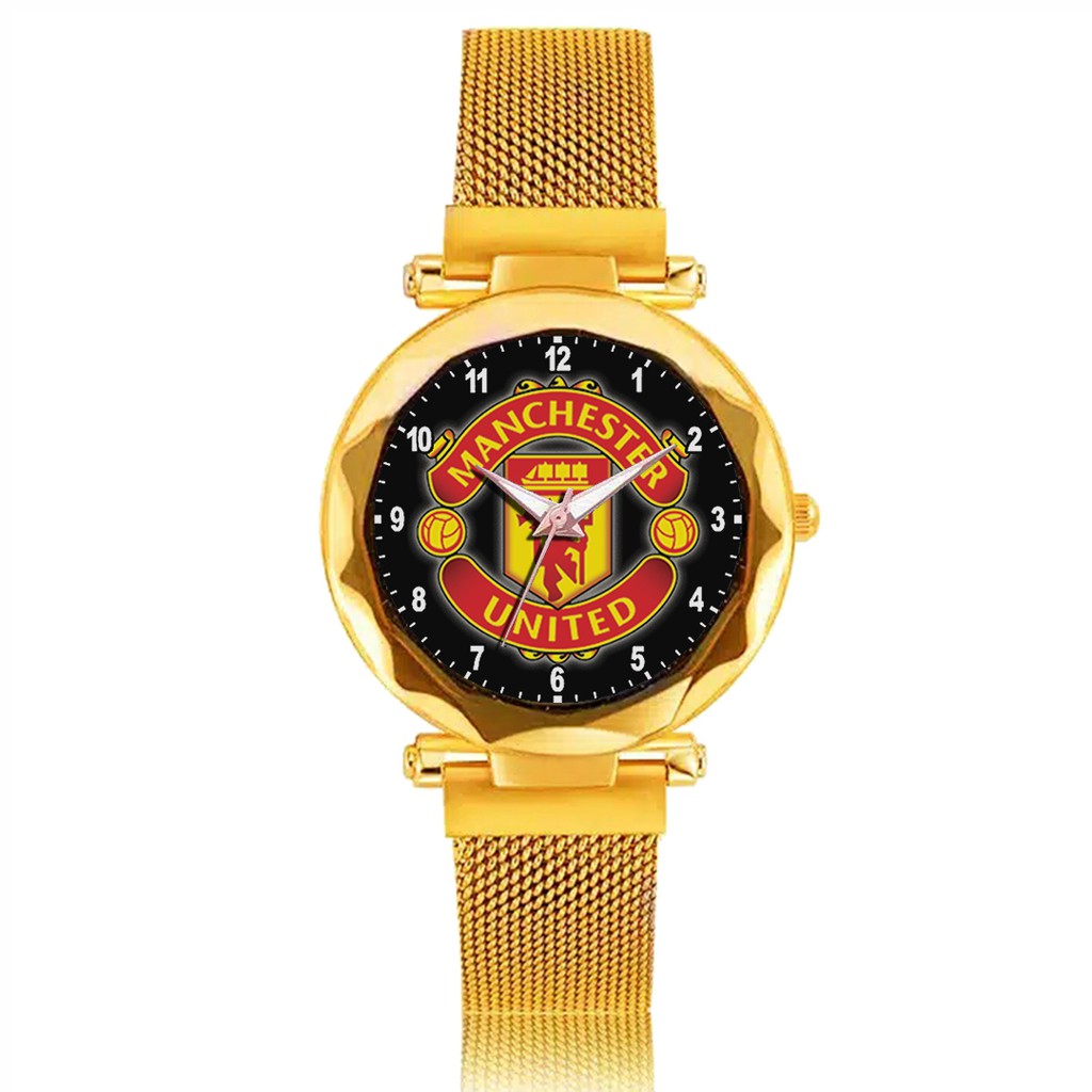 Jam Tangan Wanita Custom - MU 2 Free Box &amp; Batre Cadangan