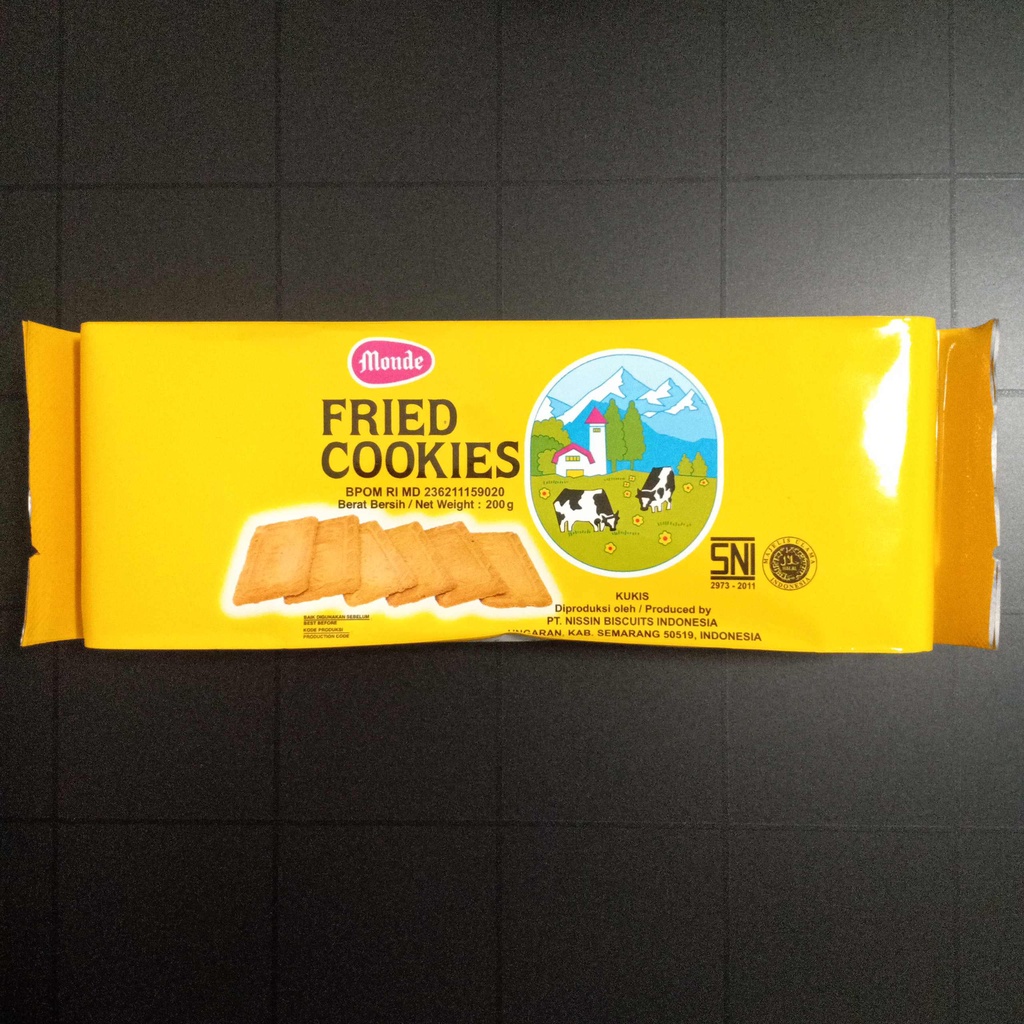 Nissin Monde Egg Drops Fried Cookies Vegetable Crackers Biscuit Drop Biskuit Kukis Krekers Sayuran Snack Cemilan Camilan Makanan Ringan Anak