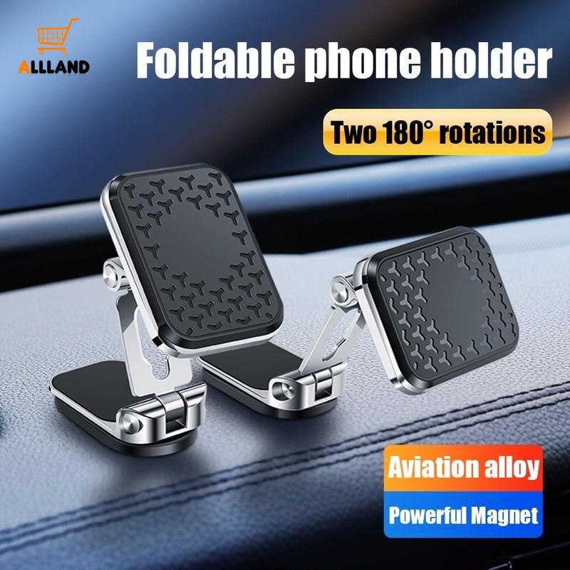 Stand Holder Handphone / GPS Universal Rotasi 360 Derajat Bahan Alloy Untuk Mobil