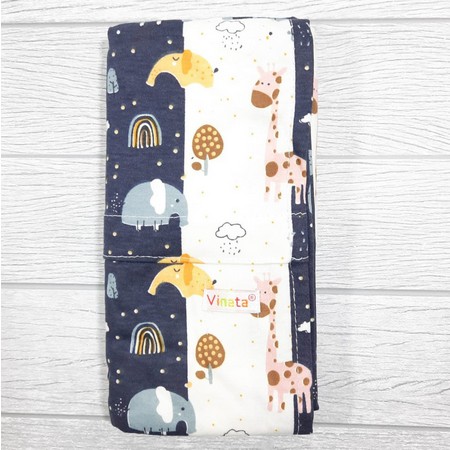 Gendongan Bayi Geos Nia Motif Giraffe - Gendongan bayi kaos- Gendongan instan nia giraffe - geos