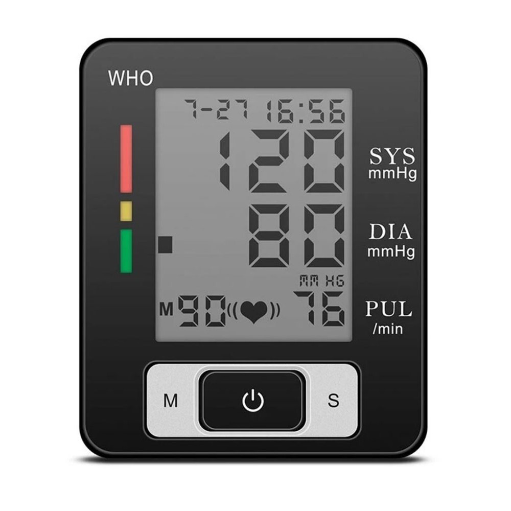 Pengukur Tekanan Darah Electronic Sphygmomanometer Heart Rate - CK-W133 - 7RHR2FBK Black