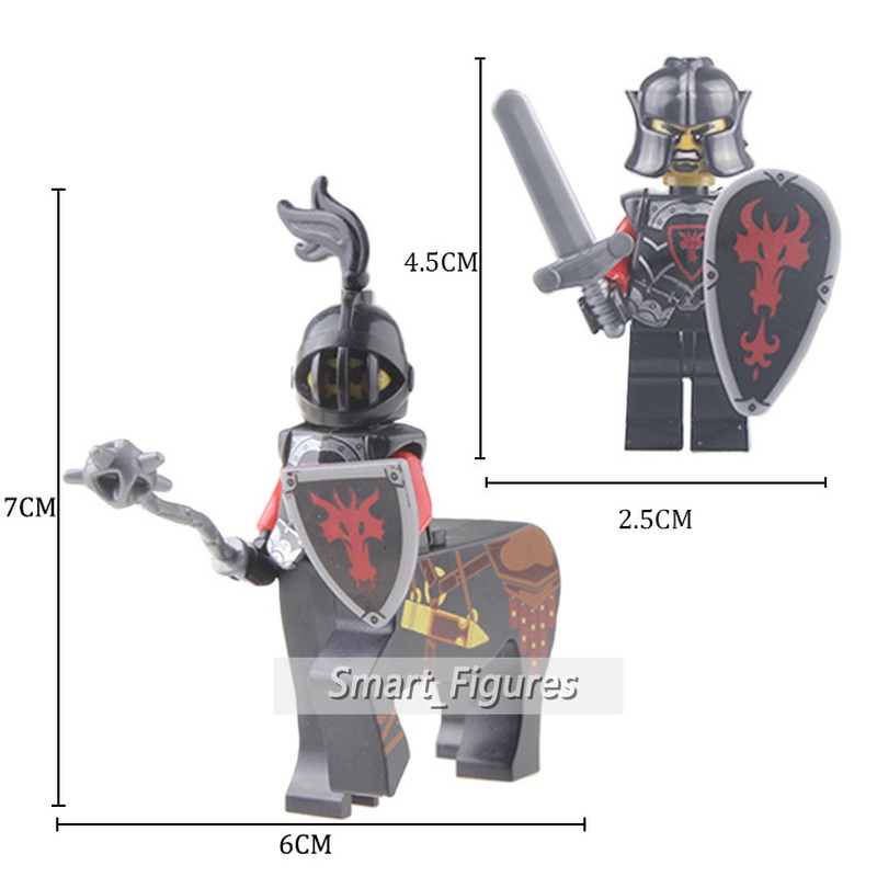 Mainan Action Figure Mini Model Dragon Centaur Knight AX8801 Untuk Koleksi