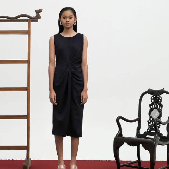 Navy brynnlee dress l avgal