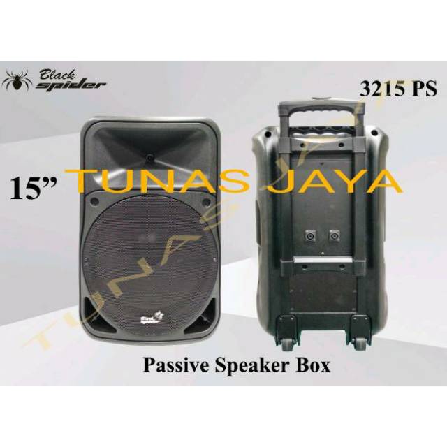 Speaker pasif 15 inci black spider 3215 ps