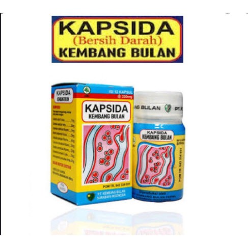 BERSIH DARAH KEMBANG BULAN KAPSIDA KAPSUL
