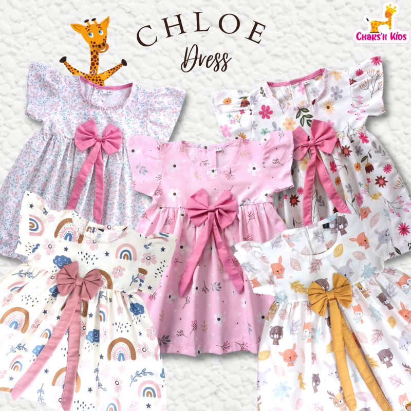 Dress anak CHLOE Chars'n Kids usia 1-3 Tahun