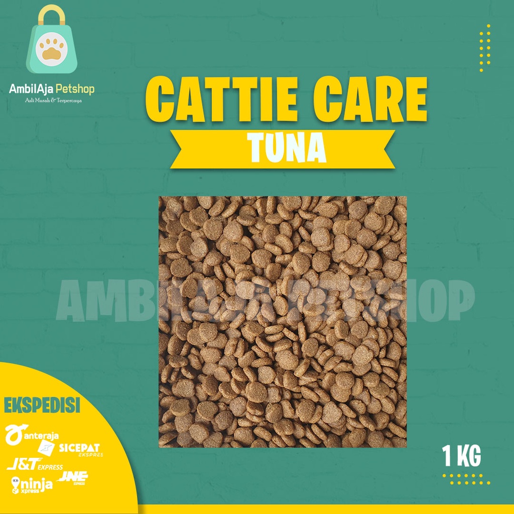 MAKANAN KUCING Cattie Care Tuna 800gr