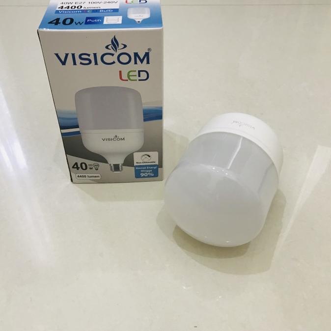 `````````] Lampu LED Kapsul 40 Watt Visicom Led 40w 40watt White Putih E27
