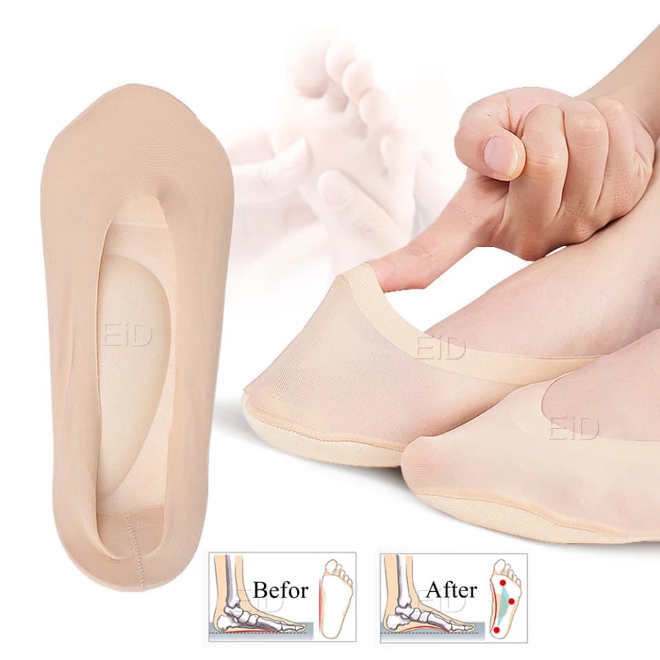 INSOLE 3D WANITA INVISIBLE ALAS SEPATU WANITA KAUS KAKI BALET KAUS KAKI INVISIBLE INSOL SEPATU EMPUK