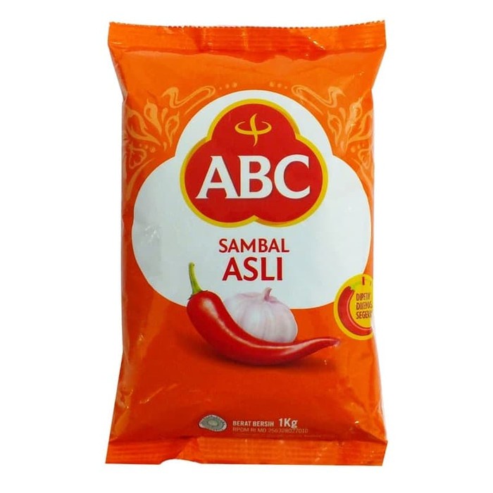 

Abc Saus Sambal Asli Bag 1kg