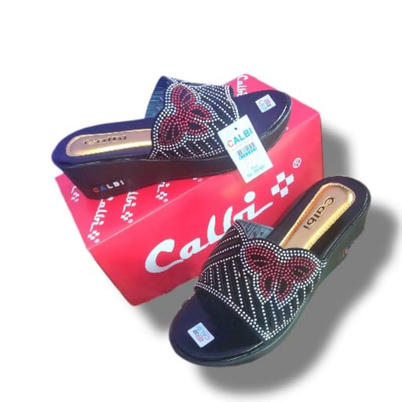 sandal cewek wedges calbi hak 5cm-1
