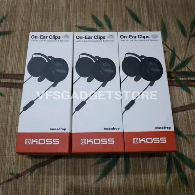 Headphone Koss KSC75 KSC75x massdrop original 100% Brand New In Box Segel