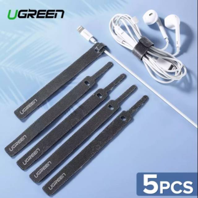 UGREEN Cable Strap Organizer 5 / 10 / 20 pcs pengikat kabel