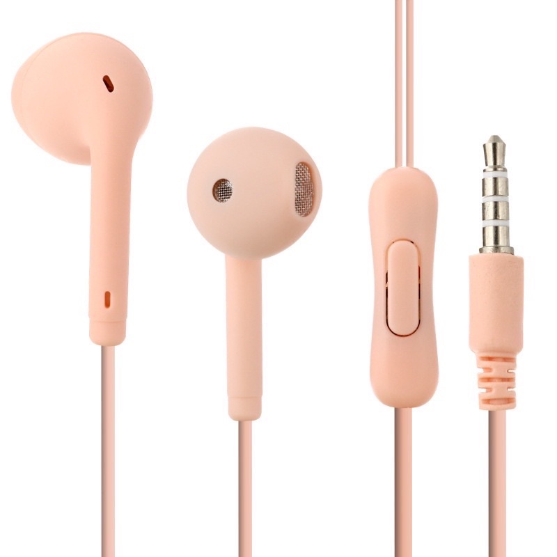 Handsfree U19 Macaron / Earphone Macaroon Matte Colow Hifi Extra Bass