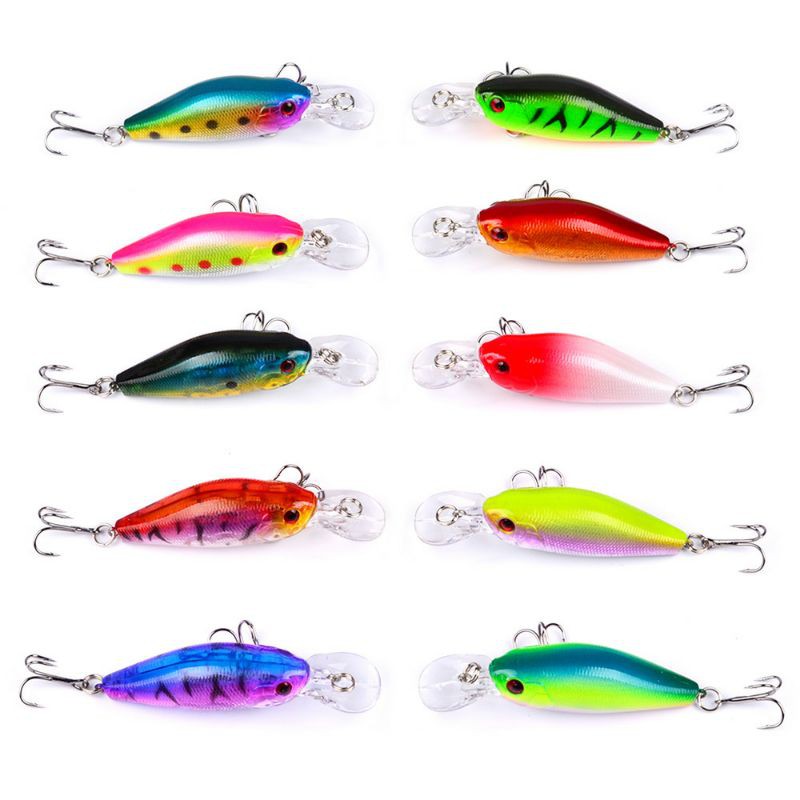 umpan pancing ikan minnow 7 cm 8 gram hard bait fishing lure