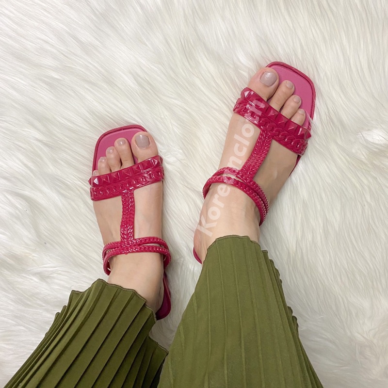 BALANCE 0225-1 SANDAL JELLY PESTA PEREMPUAN SANDAL KONDANGAN IMPORT