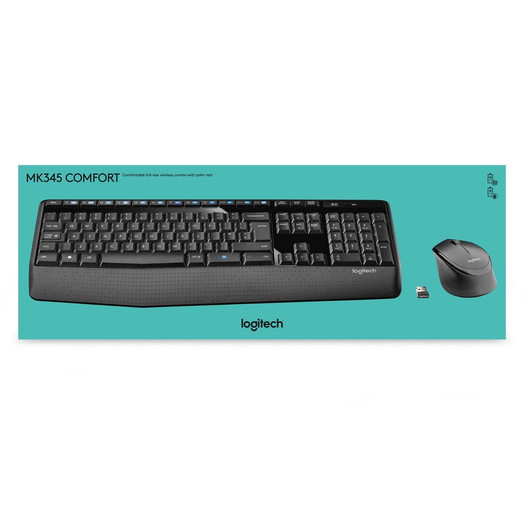 Logitech MK345 Wireless Combo Keyboard Mouse