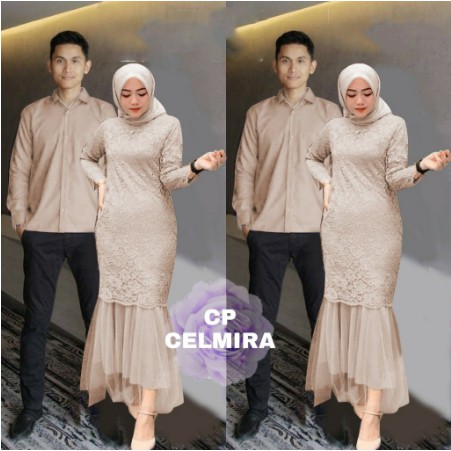 COUPLE ZAHIRA BAJU PESTA PASANGAN KELUARGA CEWEK COWOK DEWASA MODIS TERBARU GROSIR TRENDY